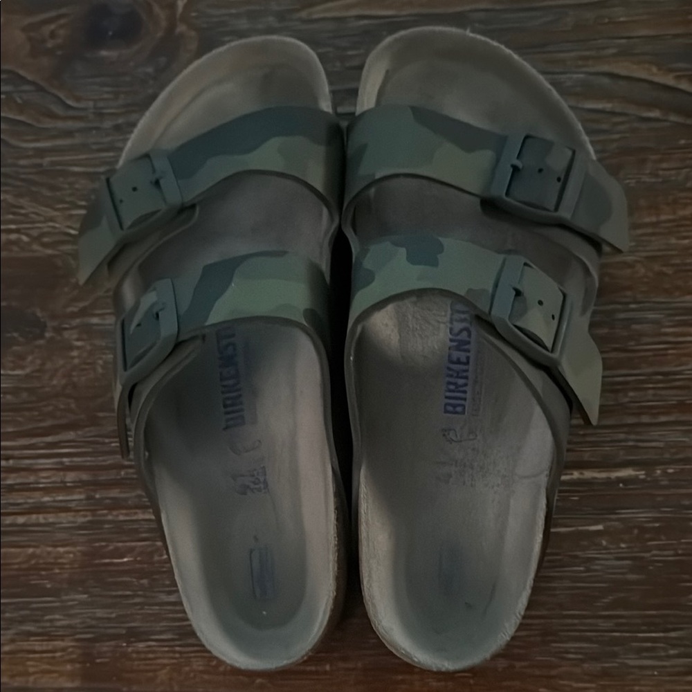 ⚡️LOWEST PRICE⚡️Birkenstock Green Camouflage Sandals